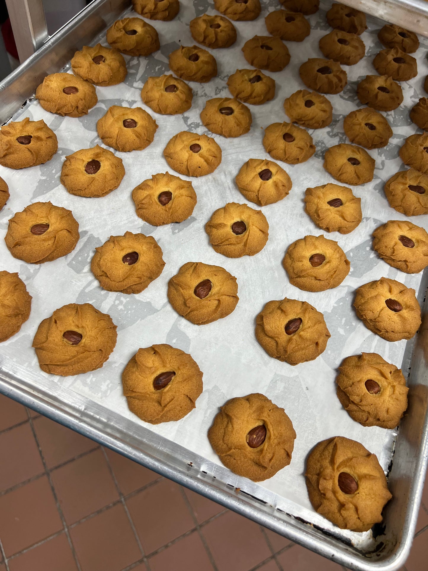 Whole Almond Butter Cookies